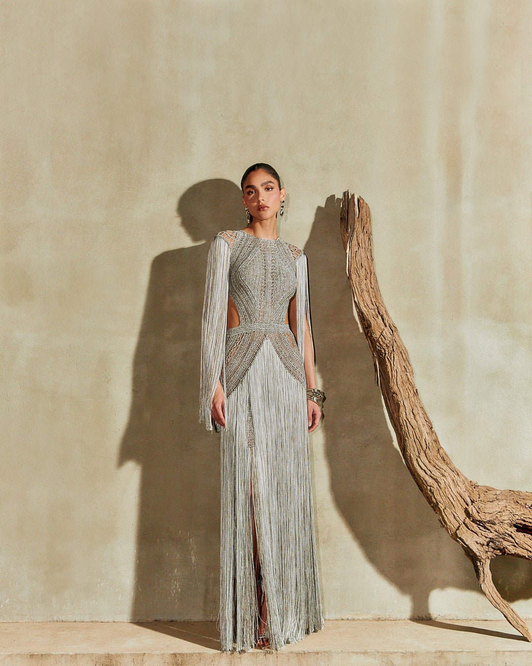 Bonito Maxi Dress - Prata
