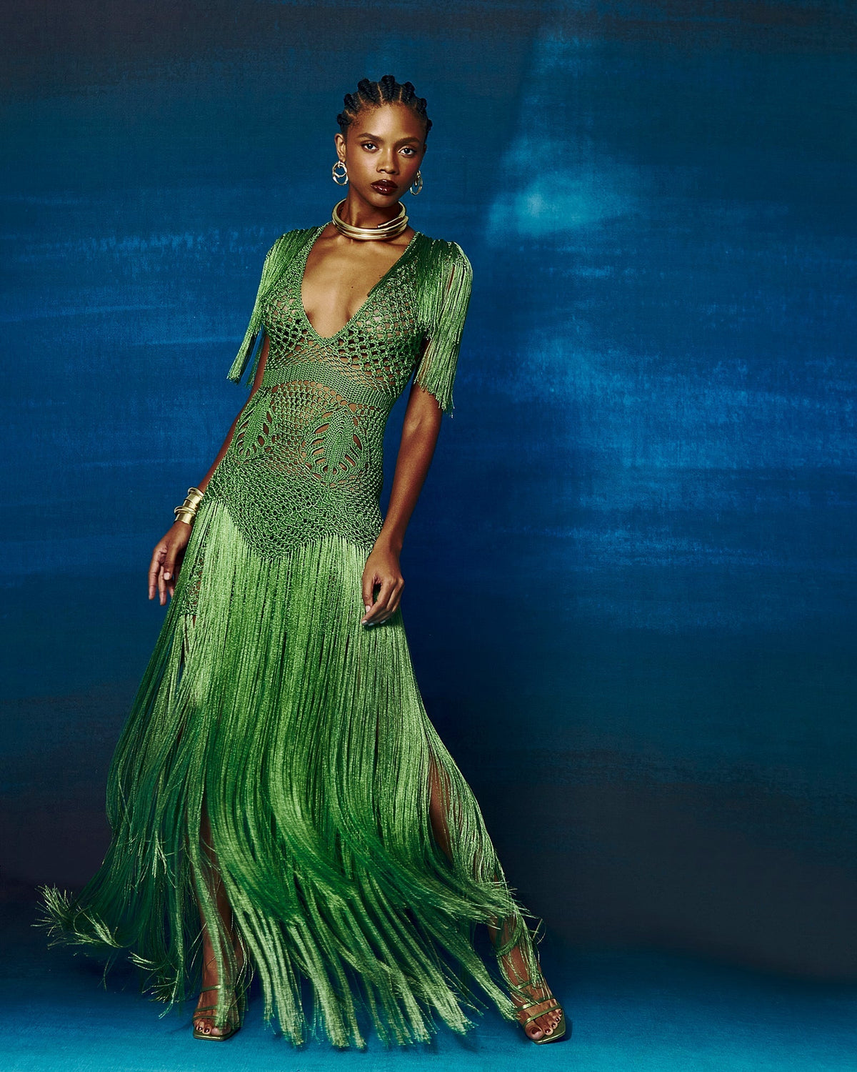 Costa Rica Maxi Dress - Verde