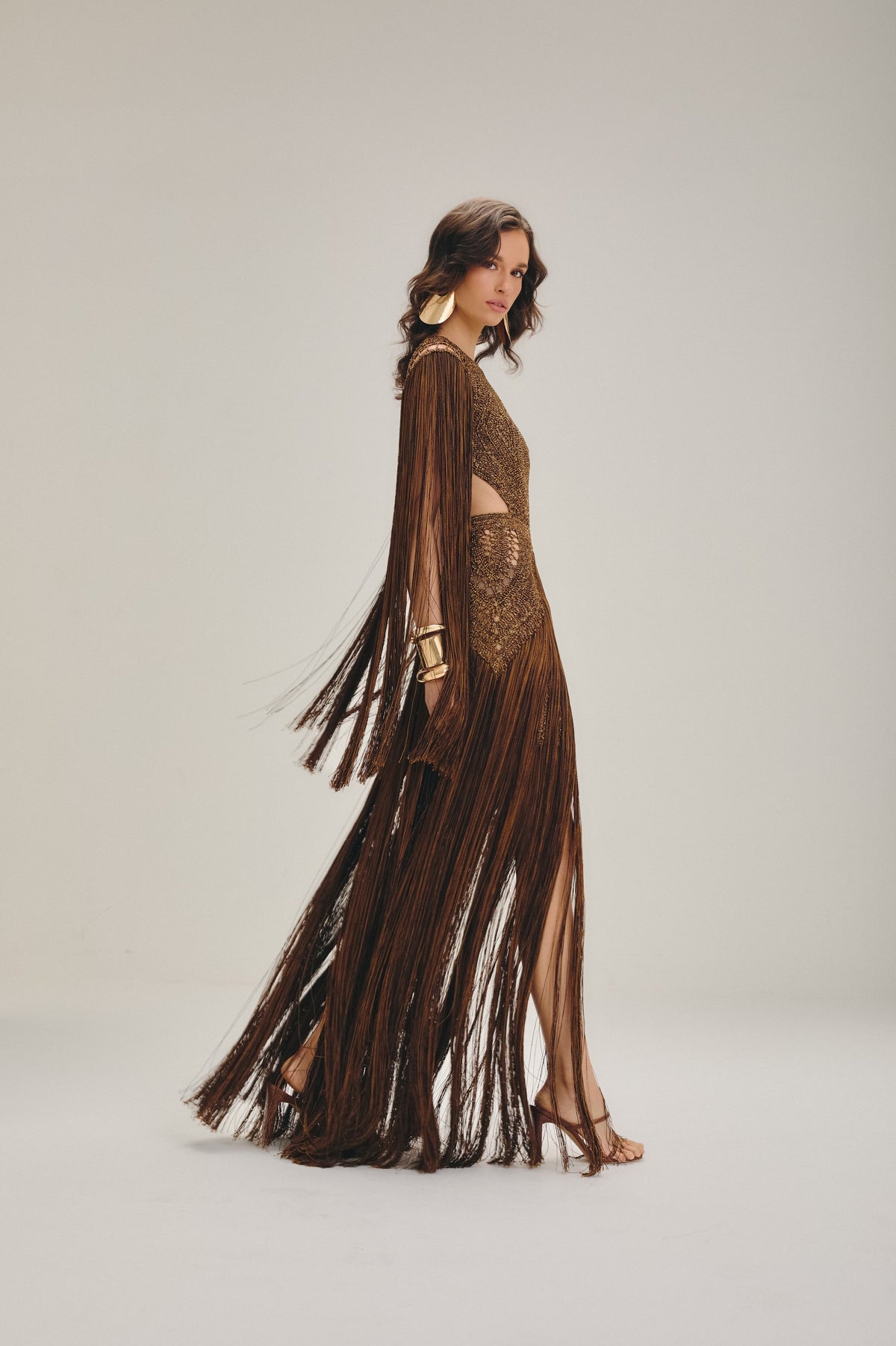 Bonito Maxi Dress - Golden Brown