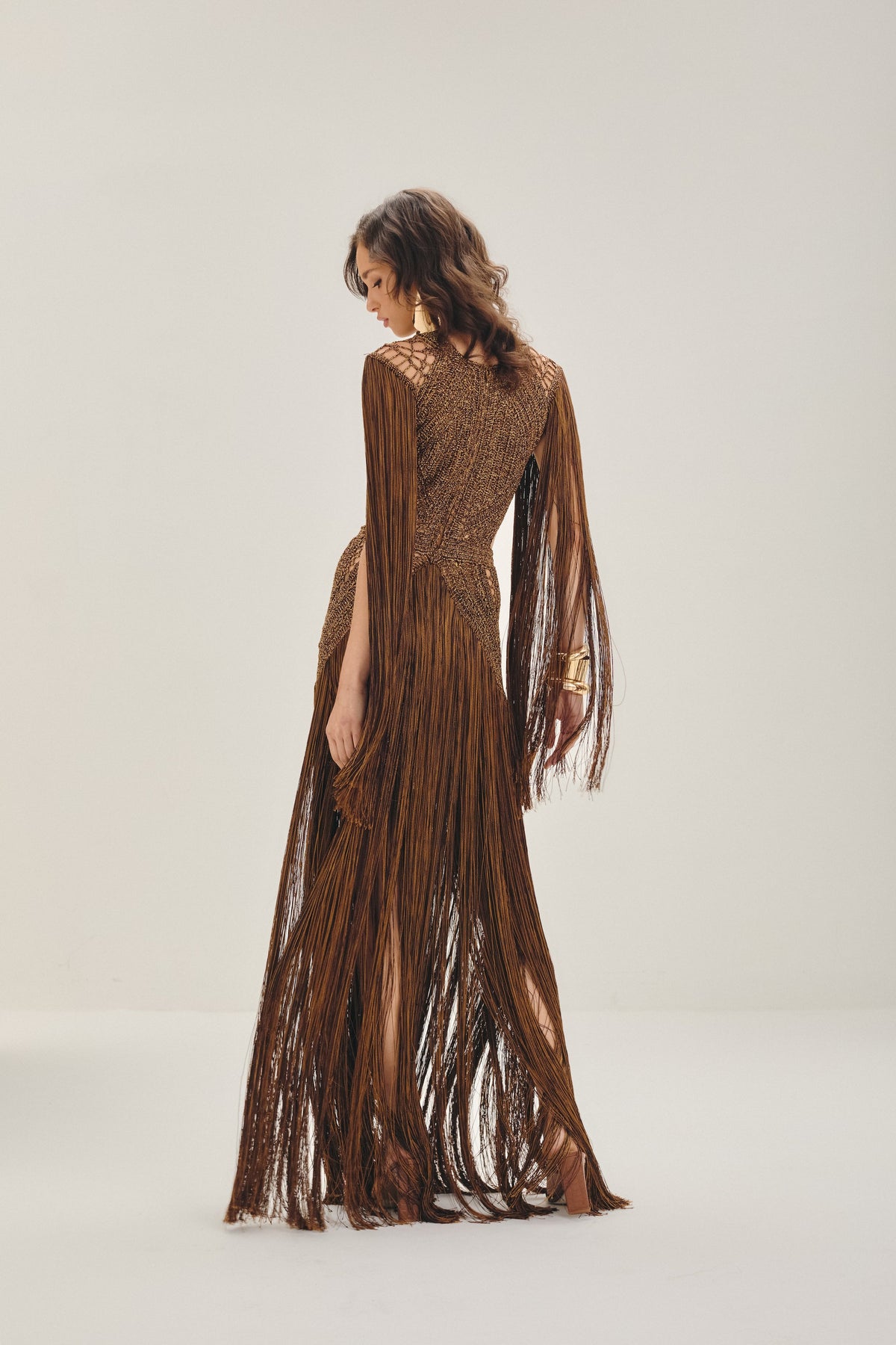 Bonito Maxi Dress - Golden Brown