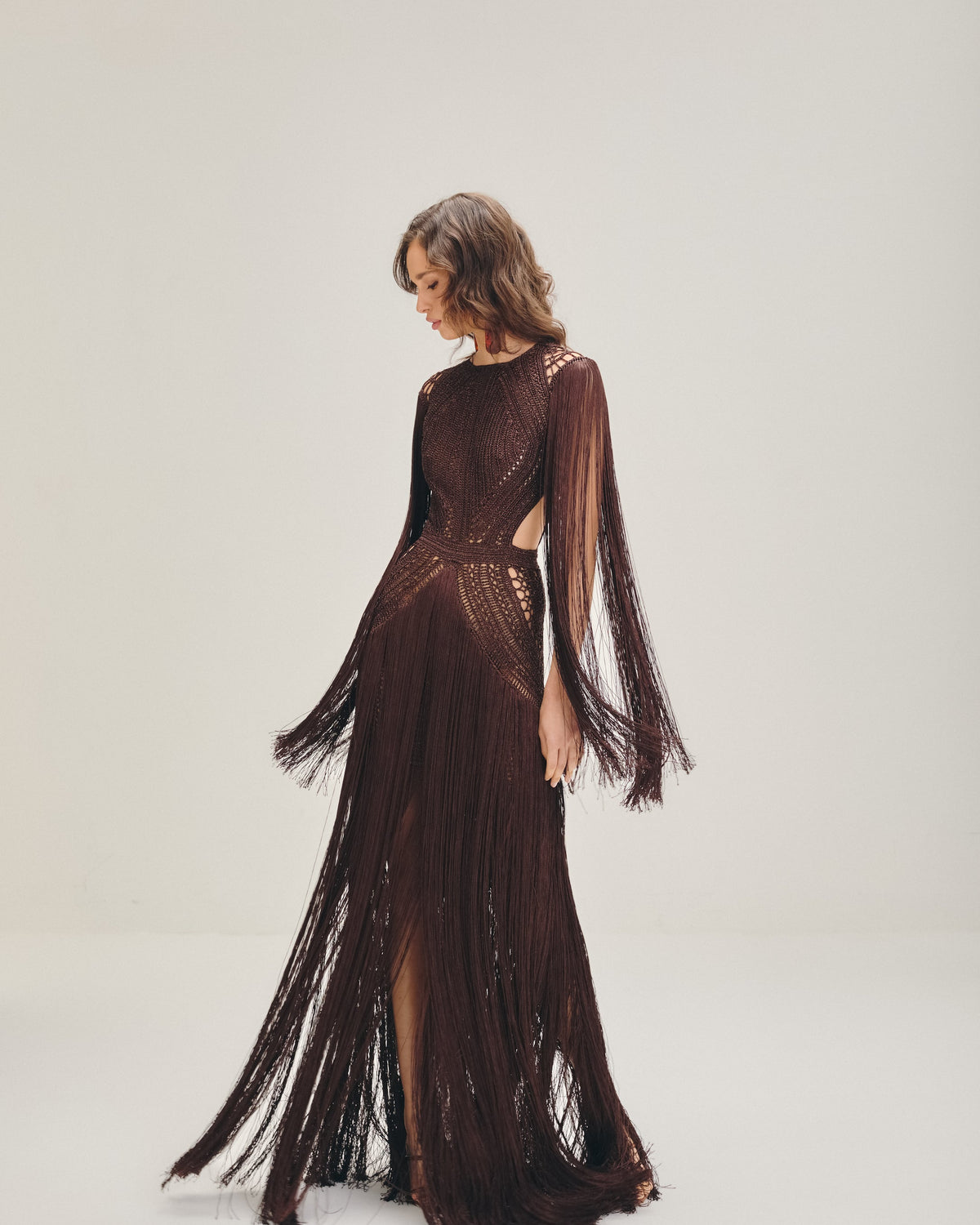 Bonito Maxi Dress - Coffee Brown