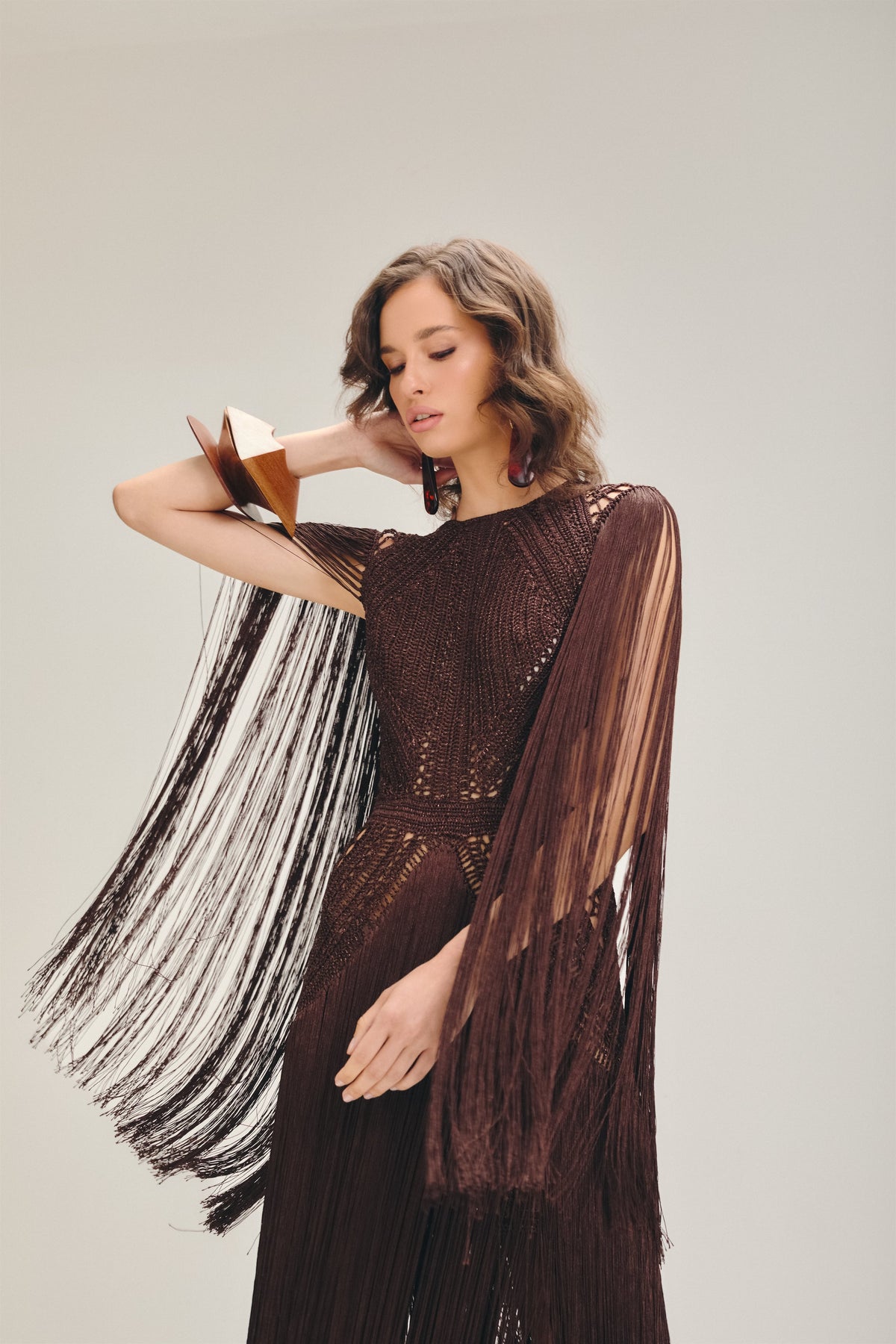 Bonito Maxi Dress - Coffee Brown