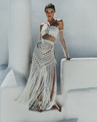 Be Tulum Maxi Skirt - Branco