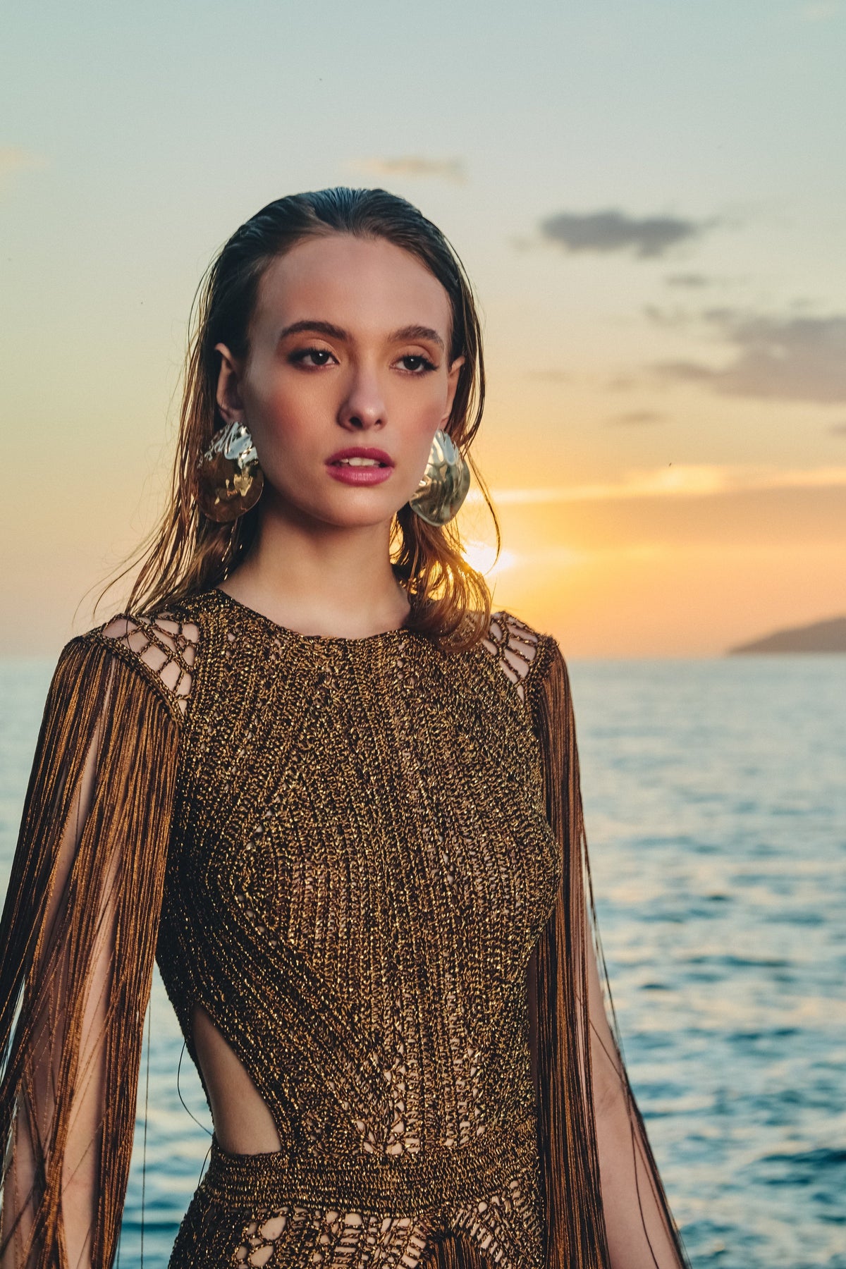 Bonito Maxi Dress - Golden Brown