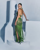 Be Tulum Maxi Skirt - Verde