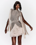 Bonito Mini Dress - Champagne