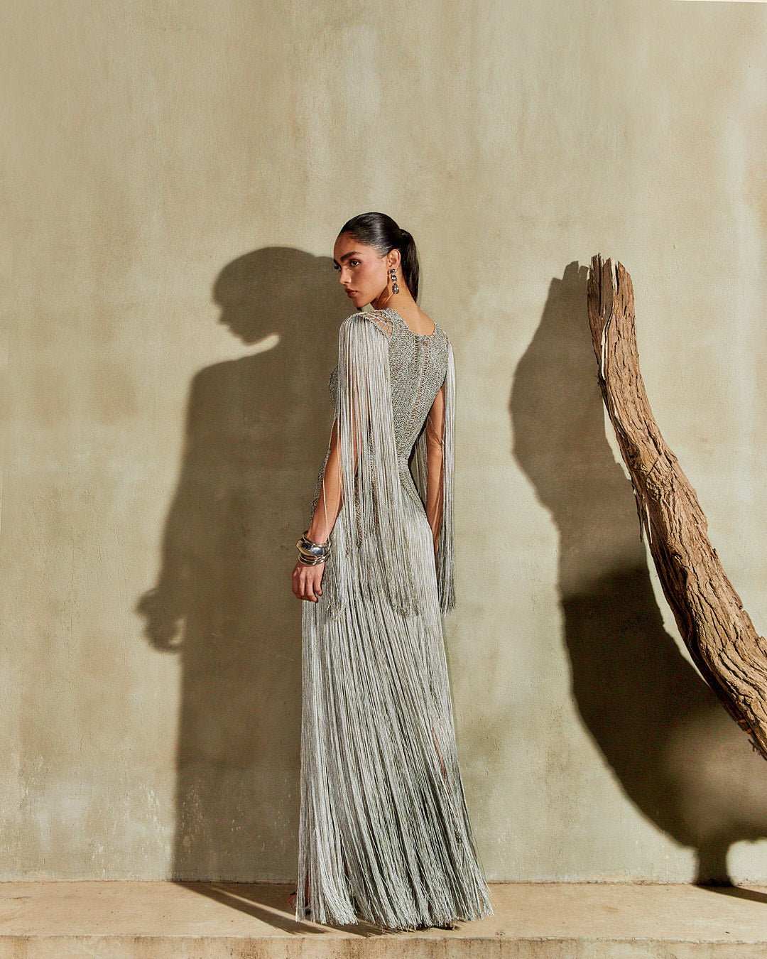 Bonito Maxi Dress - Prata