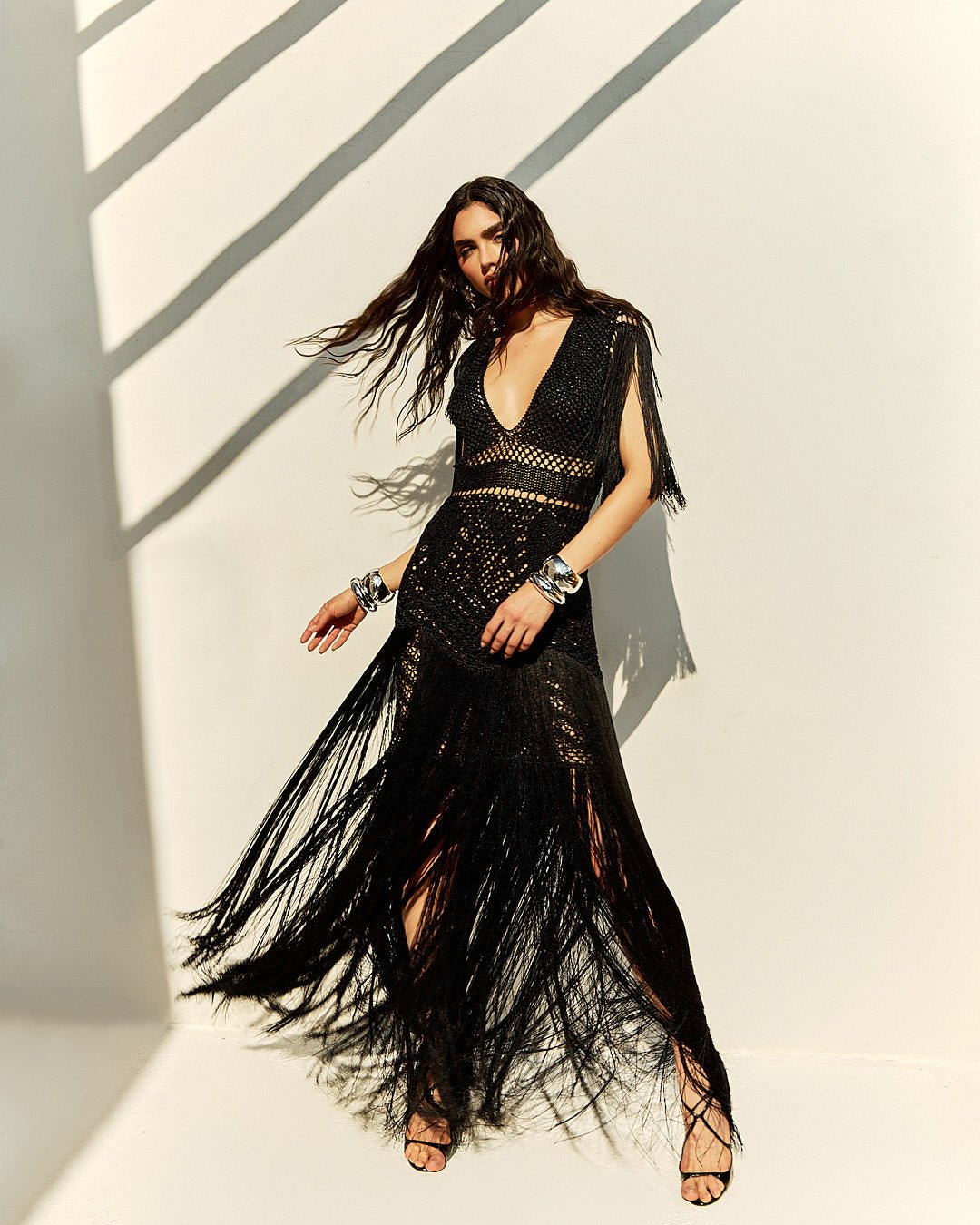 Costa Rica Maxi Dress - Preto