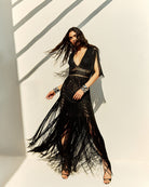 Costa Rica Maxi Dress - Preto