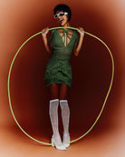Milagres Mini Dress - Green