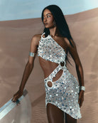 Vestido Ouro Branco Curto - Limited Edition - Ammi