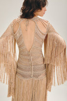 Agua Viva Maxi Dress - Champagne Gold