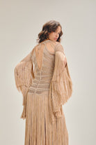 Agua Viva Maxi Dress - Champagne Gold