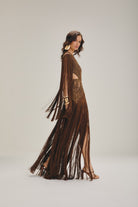 Bonito Maxi Dress - Golden Brown