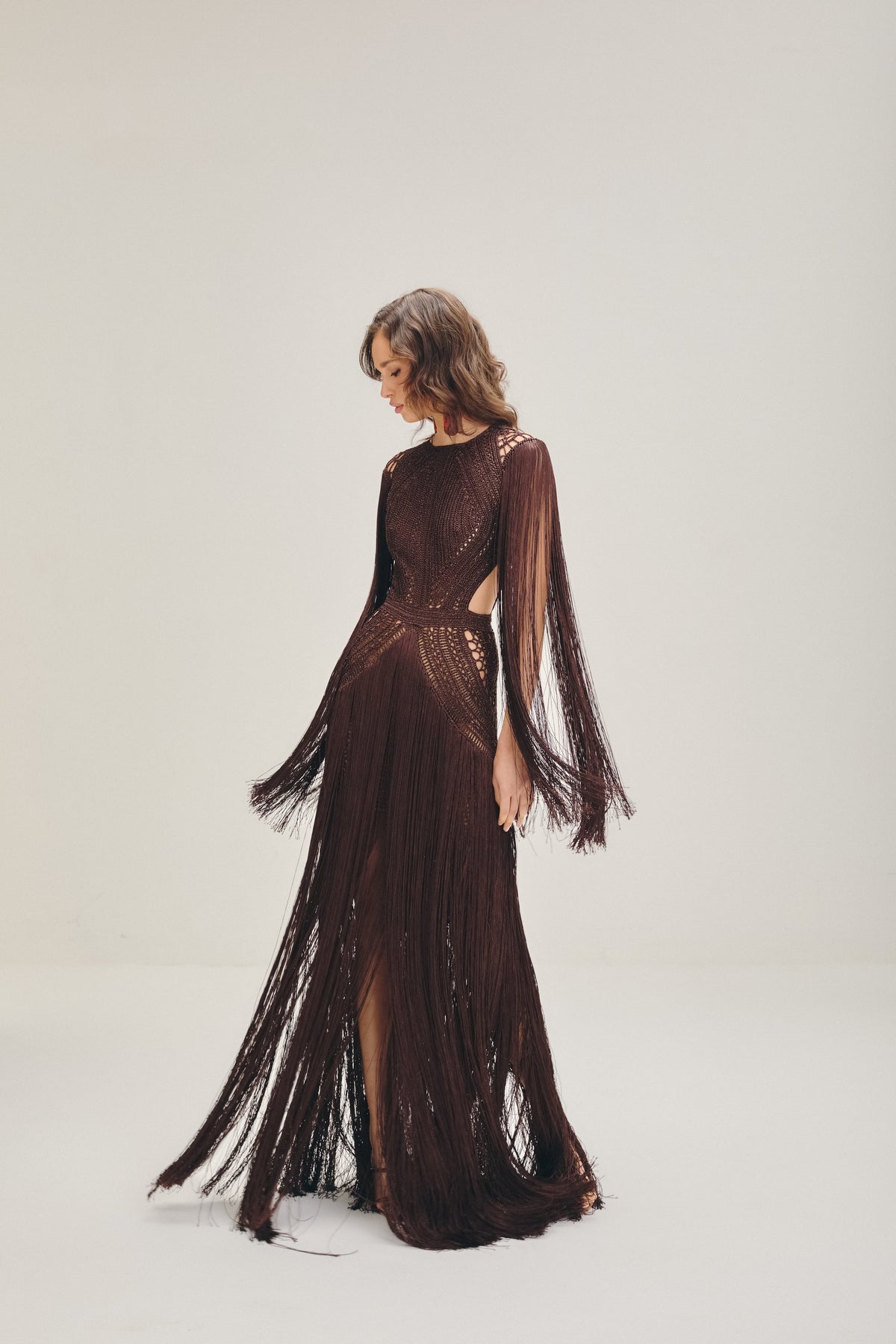Bonito Maxi Dress - Coffee Brown