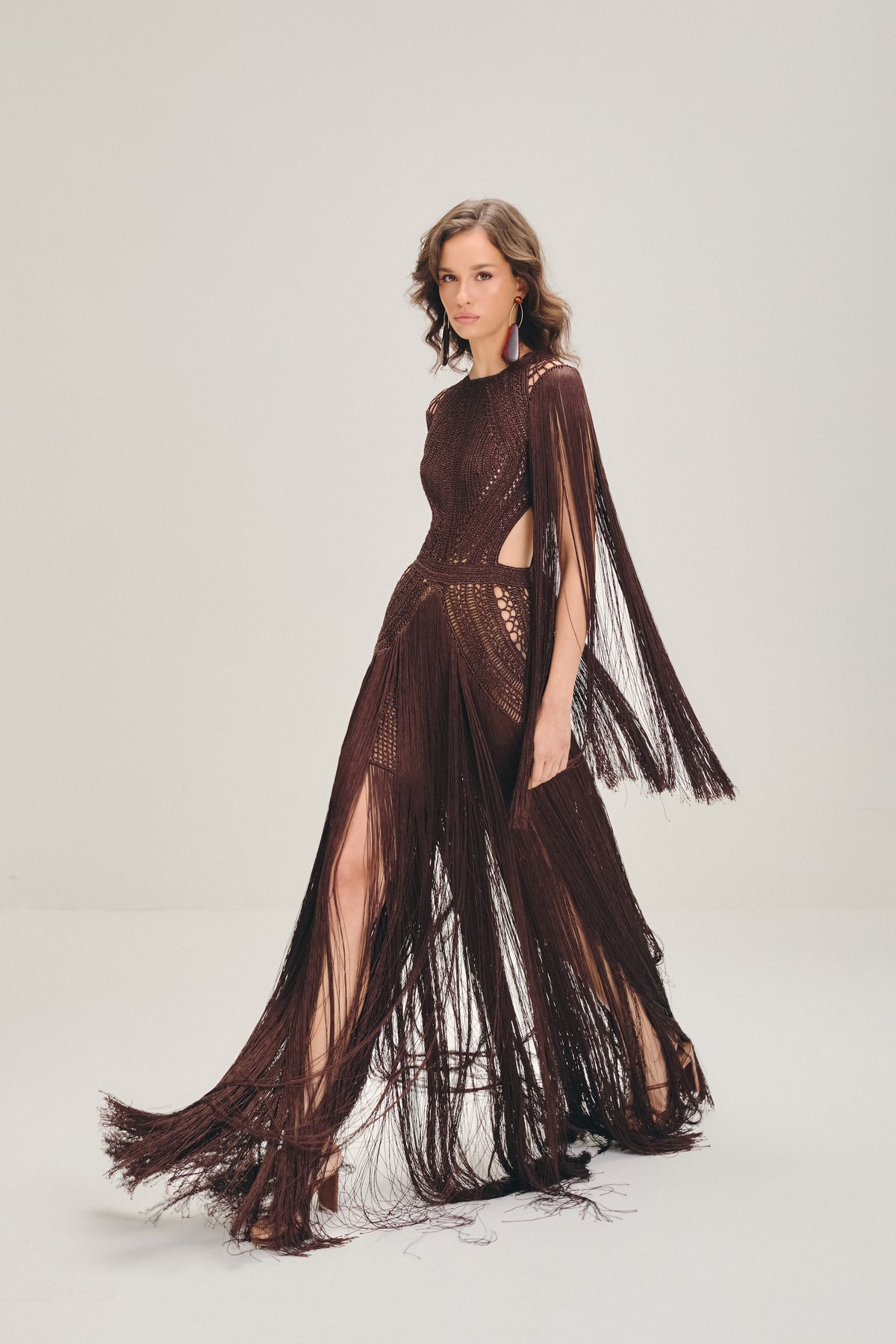 Bonito Maxi Dress - Coffee Brown