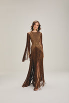 Bonito Maxi Dress - Golden Brown