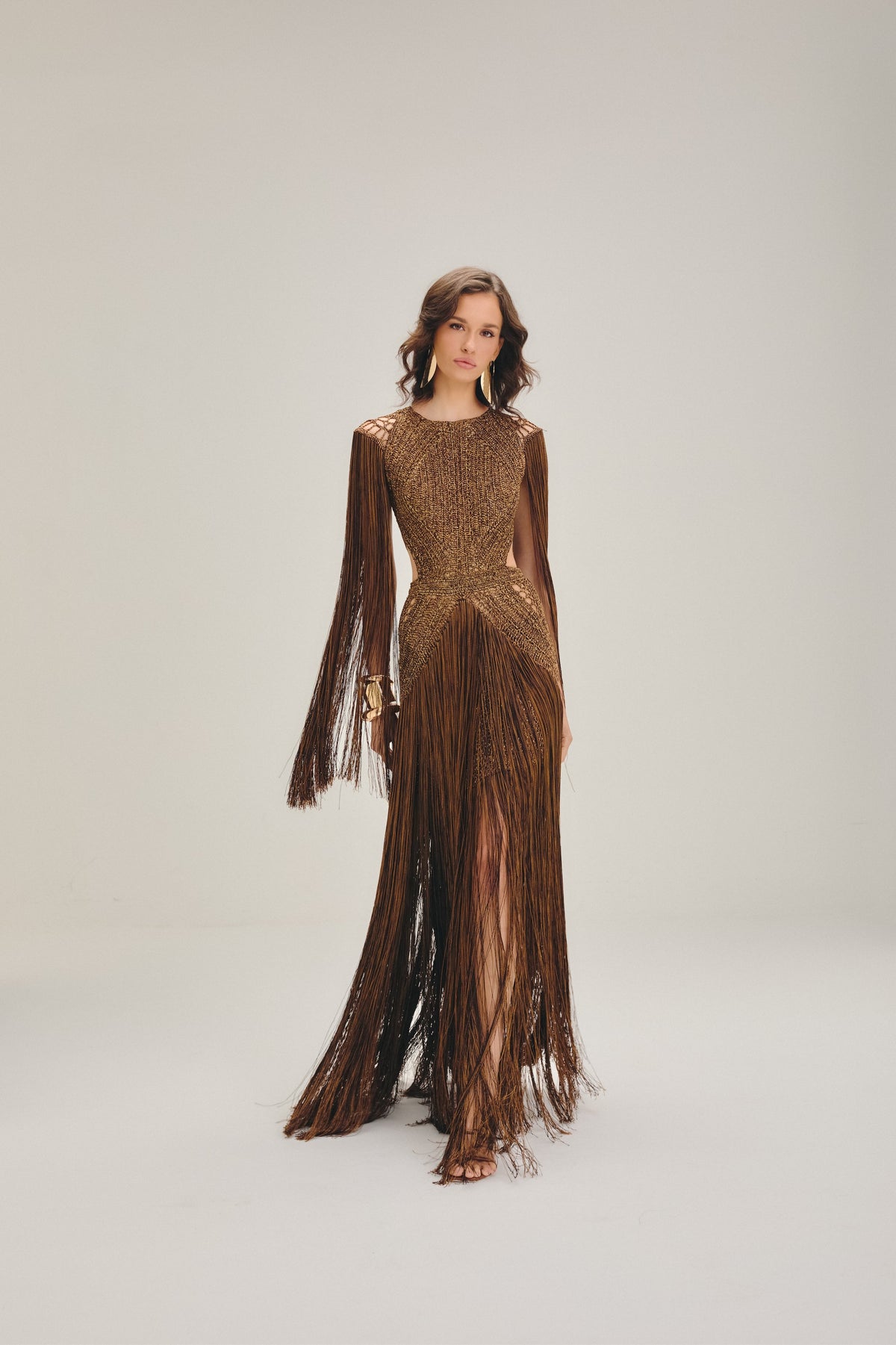 Bonito Maxi Dress - Golden Brown